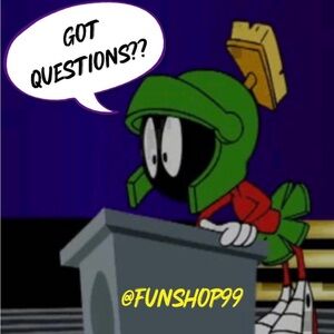 Green and Red Cartoon Character Figurine, Got Questions